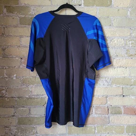 Grappling Rash Guard Mesh & Spandex Mens Size XL - Picture 3 of 4